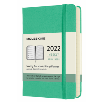 Еженедельник Moleskine CLASSIC WKNT Pocket 90x140мм 144стр. мятный