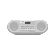 Аудиомагнитола Panasonic RX-D550GS-W белый 20Вт CD CDRW MP3 FM(dig) USB BT