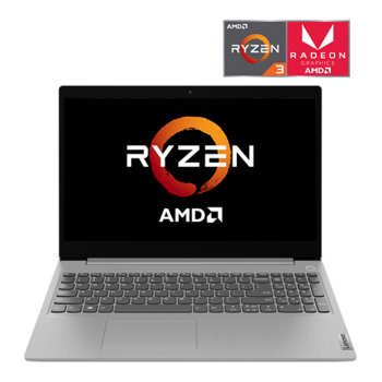 Ноутбук LENOVO IdeaPad 3 17ADA05 3250U 2600 МГц 17.3" 1600X900 8Гб DDR4 2400 МГц SSD 256Гб нет DVD AMD Radeon Graphics встроенная ENG/RUS Windows 10 Home Platinum Grey 2.2 кг 81W20092RU