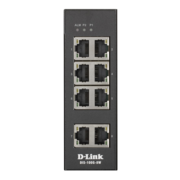 Коммутатор D-Link DIS-100G-8W/A1A, L2 Unmanaged Industrial Switch with 8 10/100/1000Base-T ports.8K Mac address, Jumbo Frame 9K, Auto-sensing, 802.3x Flow Control, Stand-alone, Auto MDI/MDI-X for each port, D-l