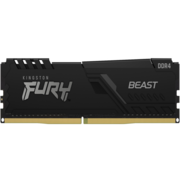 Память DDR4 16Gb 3200MHz Kingston KF432C16BB1/16 Fury Beast Black RTL Gaming PC4-25600 CL16 DIMM 288-pin 1.35В dual rank с радиатором Ret