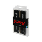 Память DDR4 4x4GB 2666MHz Kingston KF426C16BBK4/16 Fury Beast Black RTL Gaming PC4-21300 CL16 DIMM 288-pin 1.2В single rank с радиатором Ret
