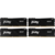Память DDR4 4x4GB 2666MHz Kingston KF426C16BBK4/16 Fury Beast Black RTL Gaming PC4-21300 CL16 DIMM 288-pin 1.2В single rank с радиатором Ret
