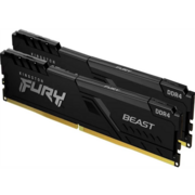 Память оперативная Память оперативная/ Kingston 16GB 3200MT/s DDR4 CL16 DIMM (Kit of 2) FURY Beast Black