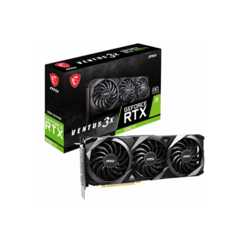 Видеокарта MSI PCI-E 4.0 RTX 3060 Ti VENTUS 3X 8G OC LHR NVIDIA GeForce RTX 3060Ti 8192Mb 256 GDDR6 1695/14000 HDMIx1 DPx3 HDCP Ret