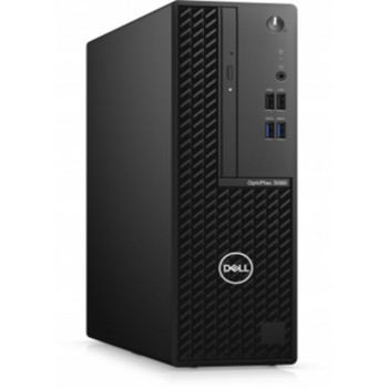 ПК Dell Optiplex 3080 SFF i3 10105 (3.7) 8Gb SSD256Gb UHDG 630 DVDRW Windows 10 Professional GbitEth 200W клавиатура мышь черный