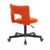 Кресло Бюрократ KF-1M оранжевый 26-29-1 крестовина металл черный