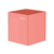 Подставка Deli NS011Pink Nusign 2отд. для письменных принадлежностей 84х84х86мм розовый пластик