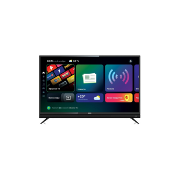 Телевизор LED BBK 43" 43LEX-8361/UTS2C Салют ТВ черный Ultra HD 50Hz DVB-T2 DVB-C DVB-S2 USB WiFi Smart TV (RUS)