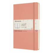 Блокнот Moleskine ART BULLET ARTBULNT3D20 Large 130х210мм 160стр. пунктир твердая обложка розовый коралл