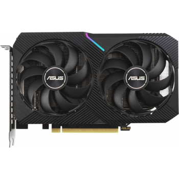 Видеокарта Asus PCI-E 4.0 DUAL-RTX3060TI-O8G-MINI-V2 NVIDIA GeForce RTX 3060Ti 8192Mb 256 GDDR6 1680/14000 HDMIx1 DPx3 HDCP Ret