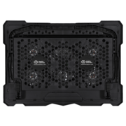 Подставка для ноутбука Digma D-NCP180-5 18"415x295x25мм 2xUSB 5x 79/150ммFAN 850г черный
