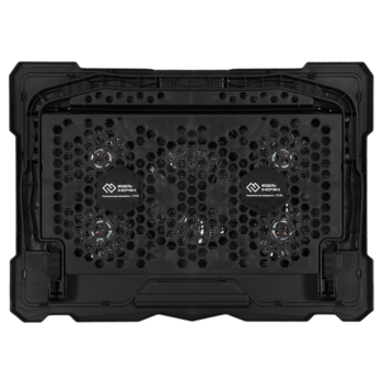 Подставка для ноутбука Digma D-NCP180-5 18"415x295x25мм 2xUSB 5x 79/150ммFAN 850г черный