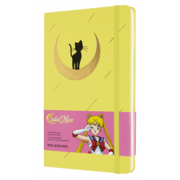 Блокнот Moleskine LIMITED EDITION SAILOR MOON LESRQP062D 130х210мм обложка текстиль 240стр. нелинованный желтый Cat