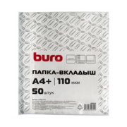 Папка-вкладыш Buro тисненые А4+ 110мкм (упак.:50шт)