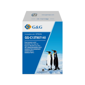 Картридж струйный G&G GG-C13T907140 черный (270мл) для Epson WorkForce Pro WF-6090DW/6090DTWC/6090D2TWC/6590DWF