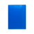Папка на 4-х кольцах Buro -ECB0420/4RBLUE A4 пластик 0.5мм синий
