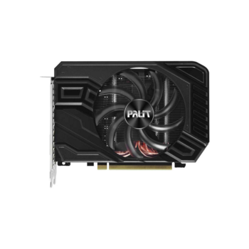 Видеокарта Palit PCI-E PA-GTX1660Ti STORMX 6G NVIDIA GeForce GTX 1660TI 6144Mb 192 GDDR6 1500/12000 DVIx1 HDMIx1 DPx1 HDCP Bulk