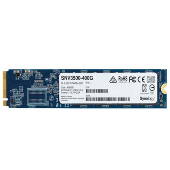 Дисковый массив Synology SSD SNV3000 [SNV3500-400G] Series PCIe 3.0 x4 ,M.2 22110, 400GB, R3100/W550 Mb/s, IOPS 205K/40K, MTBF 1,8M