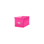 Короб для хранения Leitz 61080023 Click & Store L розовый картон