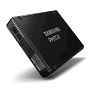 Твердотельный накопитель Samsung Enterprise SSD, 2.5"(SFF/U.2), PM1733 EVT2, 7.680GB, NVMe, U.2(SFF-8639), PCIe Gen4 R7000/W3500Mb/s, IOPS(R4K) 1450K/135K, MTBF 2M, 1DWPD, OEM, 5 years