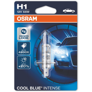 Лампа автомобильная галогенная Osram 64150CBI-01B H1 12В 55Вт (упак.:1шт) 4200K