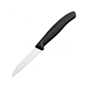 Нож кухонный Victorinox Swiss Classic (6.7403) стальной для овощей лезв.80мм прямая заточка черный