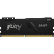 Память DDR4 8Gb 3600MHz Kingston KF436C17BB/8 Fury Beast Black RTL Gaming PC4-28800 CL17 DIMM 288-pin 1.35В single rank с радиатором Ret