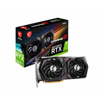 MSI RTX 3060 TI GAMING X 8G LHR {GeForce RTX 3060Ti, RTX 3060 Ti GAMING X 8G LHR, 8ГБ, GDDR6} RTL