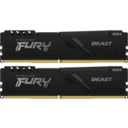 Память оперативная Память оперативная/ Kingston 32GB 3200MT/s DDR4 CL16 DIMM (Kit of 2) FURY Beast Black