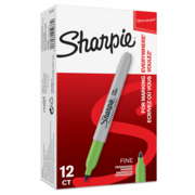 Маркер перманентный Paper Mate Fine 2025037 Sharpie лаймовый