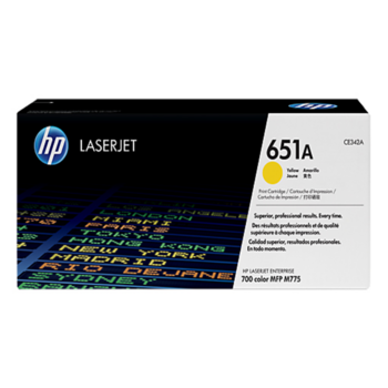 Картридж Cartridge HP 651A для LJ 700 Color MFP 775, желтый (16 000 стр.) (белая упаковка)