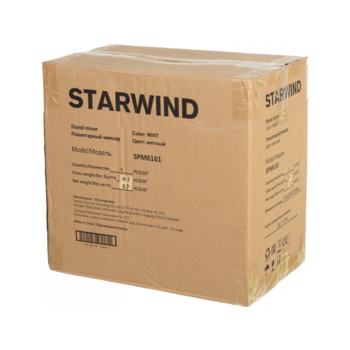 Миксер планетарный Starwind SPM6161 1300Вт мятный