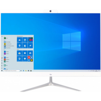 Моноблок IRU Office P2320P 23.8" Full HD Ryzen 5 3400G (3.7)/8Gb/1Tb/SSD120Gb/RX Vega 11/Windows 10 Home Single Language 64/GbitEth/WiFi/BT/120W/Cam/белый 1920x1080/(RUS)