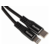 Кабель PD quick charge USB Type-C (m)-Lightning (m) 2м черный