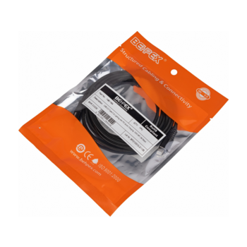 Кабель PD quick charge USB Type-C (m)-Lightning (m) 2м черный