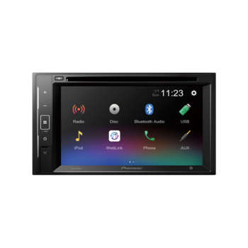 Автомагнитола CD DVD Pioneer AVH-A240BT 2DIN 4x50Вт