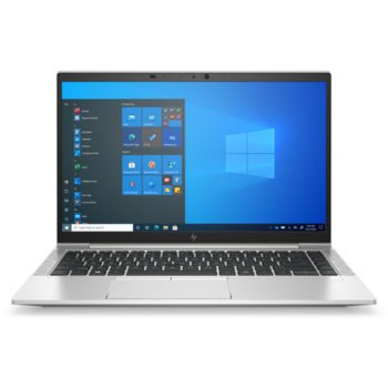 Ноутбук HP EliteBook 840 Aero G8 14"(1920x1080)/Intel Core i5 1135G7(2.4Ghz)/16384Mb/512SSDGb/noDVD/Int:Intel Iris Xe Graphics/LTE/3G/53WHr/war 3y/1.13kg/silver/W10Pro + 400Nit, SCReader