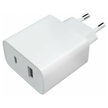 Сетевое зар./устр. Xiaomi Mi 33w Wall Charger 3A (PD) USB-C/USB-A универсальное белый (BHR4996GL)