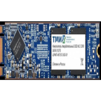 Твердотельный накопитель ТМИ SSD M.2 2280 512ГБ SATA3 6Gbps, 3D TLC, до R560/W520, IOPS (random 4K) до R66K/W73K, 1136,36 TBW, 3,11 DWPD 2y wty МПТ