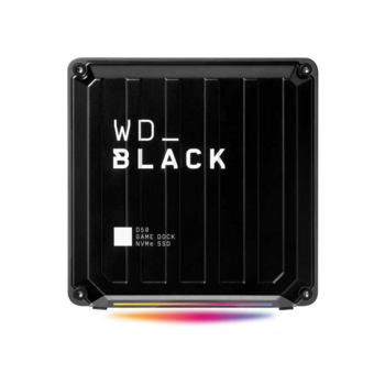 Накопитель SSD WD Thdb3 2Tb WDBA3U0020BBK-EESN D50 Game Dock 1.8" черный USB 3.1 type C