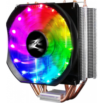 Кулер для процессора ZALMAN CNPS9X OPTIMA RGB, 120mm RGB FAN, 4 HEAT PIPES, 4-PIN PWM, 600-1500 RPM, 26DBA MAX, LONG LIFE BEARING, FULL SOCKET SUPPORT