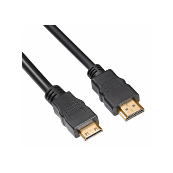 Кабель аудио-видео Buro mini-HDMI (m)/HDMI (m) 3м. черный (BHP-MINHDMI-3)