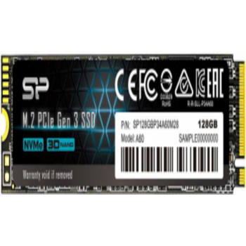 Твердотельный диск 128GB Silicon Power P34A60, M.2 2280, PCI-E 3x4 [R/W - 2200/1600 MB/s]