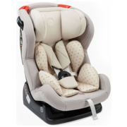 Автокресло детское Happy Baby Passenger V2 до 25 кг (0+/1/2) серый/бежевый