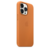 Apple IPhone 13 Pro Leather Case with MagSafe Golden Brown Кожаный чехол MagSafe для iPhone 13 Pro цвета «золотистая охра»