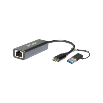 Сетевой адаптер Сетевой адаптер/ DUB-2315,DUB-2315/A1A USB-C to 2.5G Ethernet Adapter + USB-A to USB-C Adapter