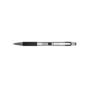 Ручка гелев. автоматическая Zebra G-301 (20731) черный d=0.7мм черн. черн. резин. манжета