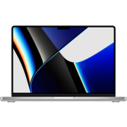 Ноутбук Apple MacBook Pro 14 2021 [MKGT3RU/A] Silver 14.2" Liquid Retina XDR {(3024x1964) M1 Pro chip with 10-core CPU and 16-core GPU/16GB/1TB SSD} (2021)