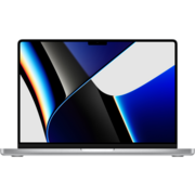 Ноутбук Apple MacBook Pro 14 2021 [MKGR3RU/A] Silver 14.2" Liquid Retina XDR {(3024x1964) M1 Pro chip with 8-core CPU and 14-core GPU/16GB/512GB SSD} (2021)